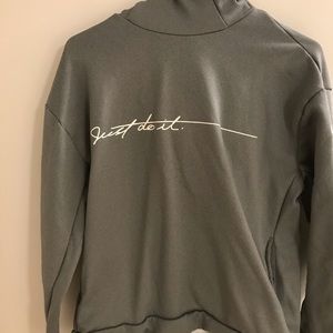 Grey Nike sweatshirt